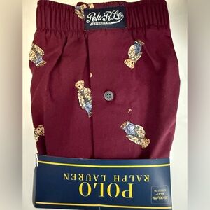 NWT Polo Ralph Lauren Polo Bear Knit Boxers Extra Large 40-42